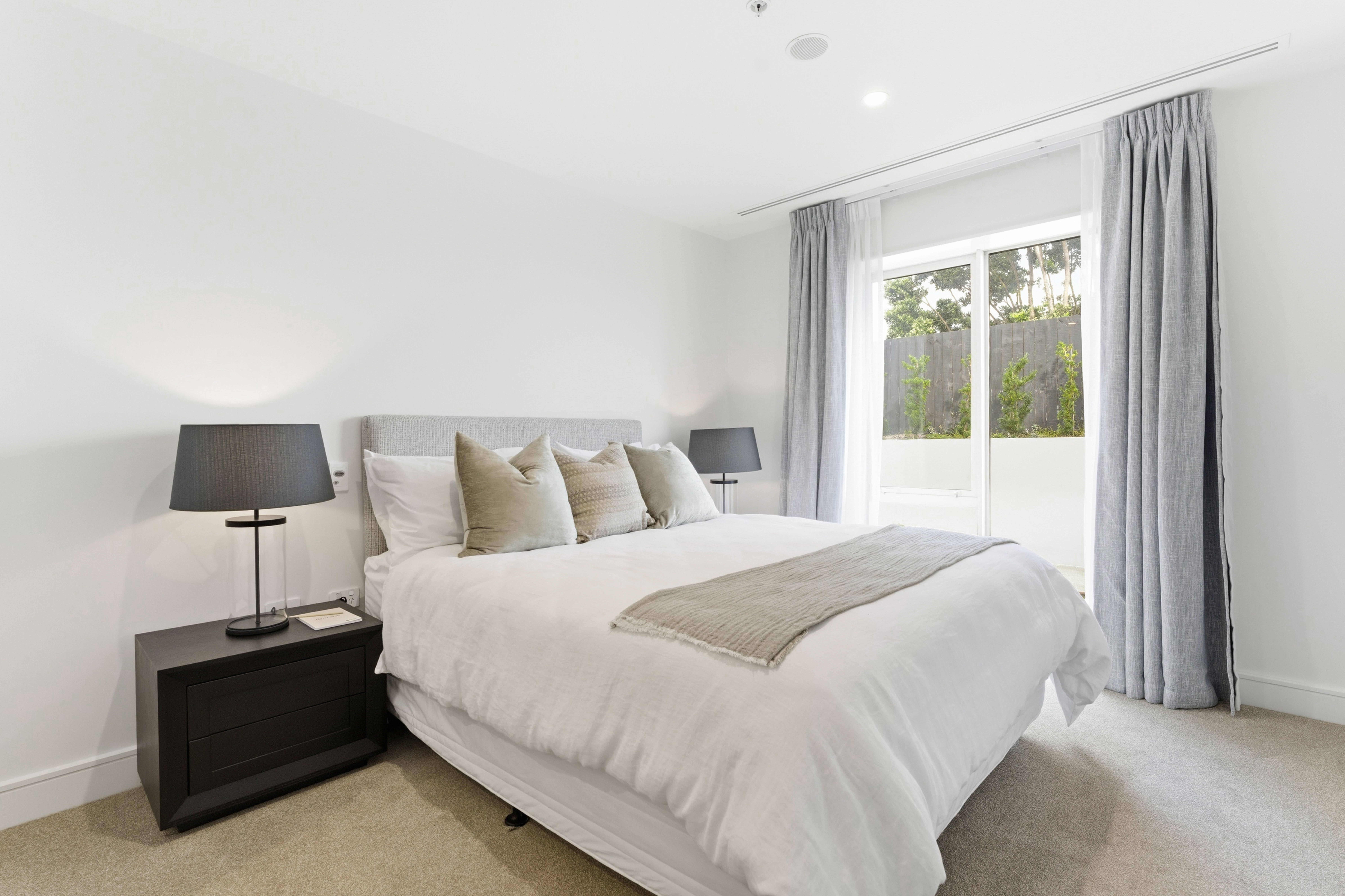 Helier Apartment 216 Master Bed