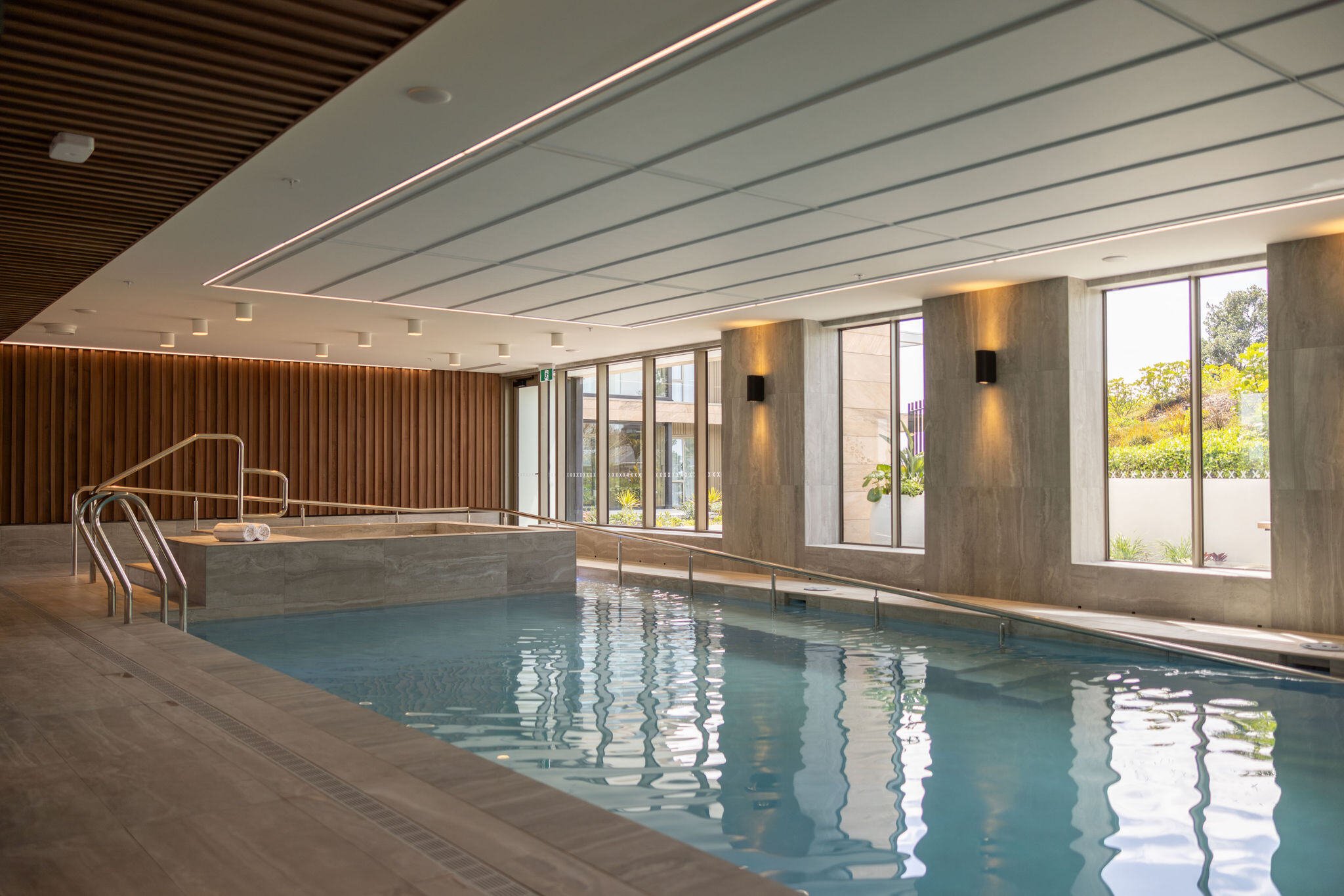 Indoor Pool and Spa