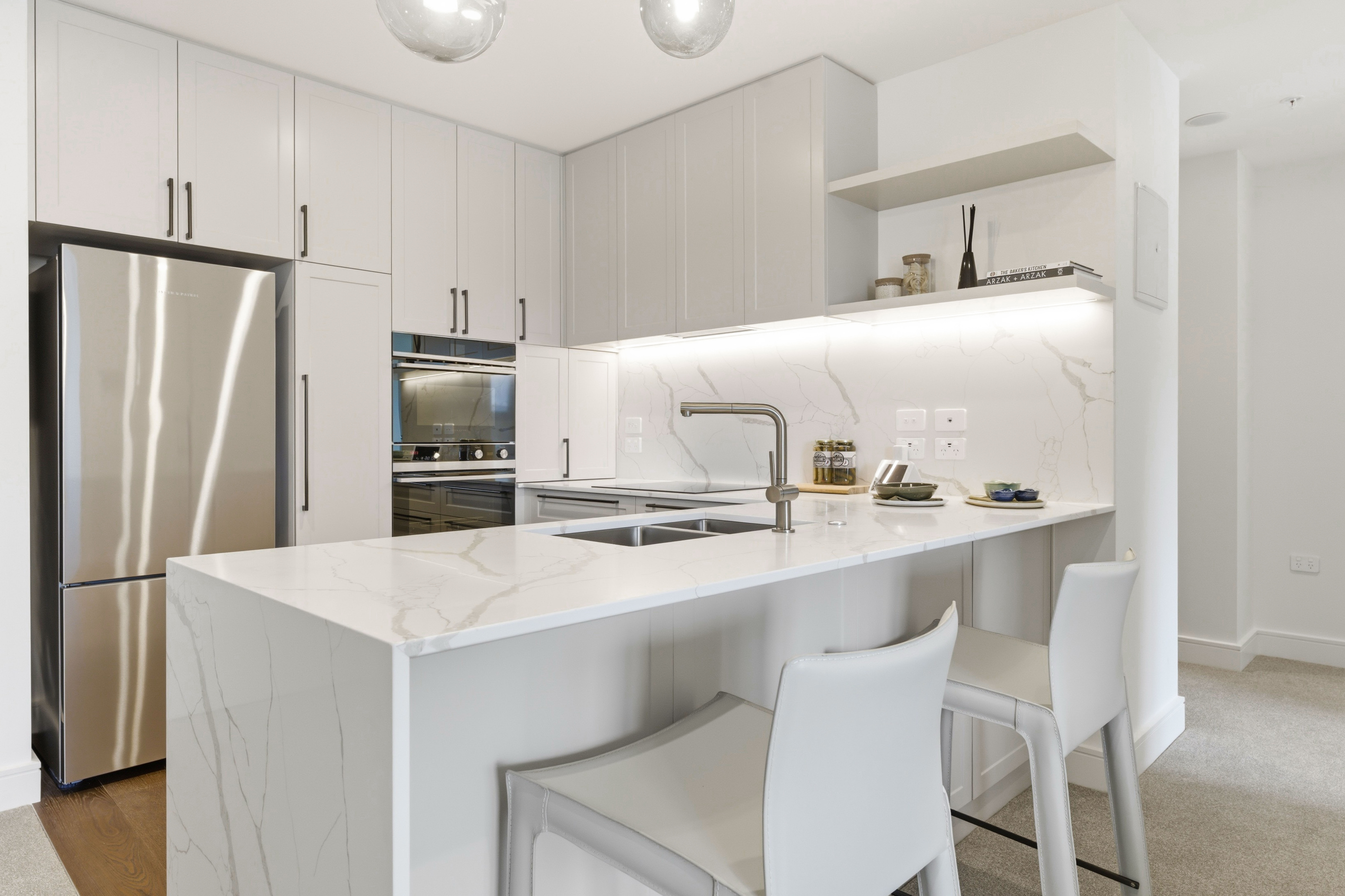 The Helier Apartment 402 Kitchen